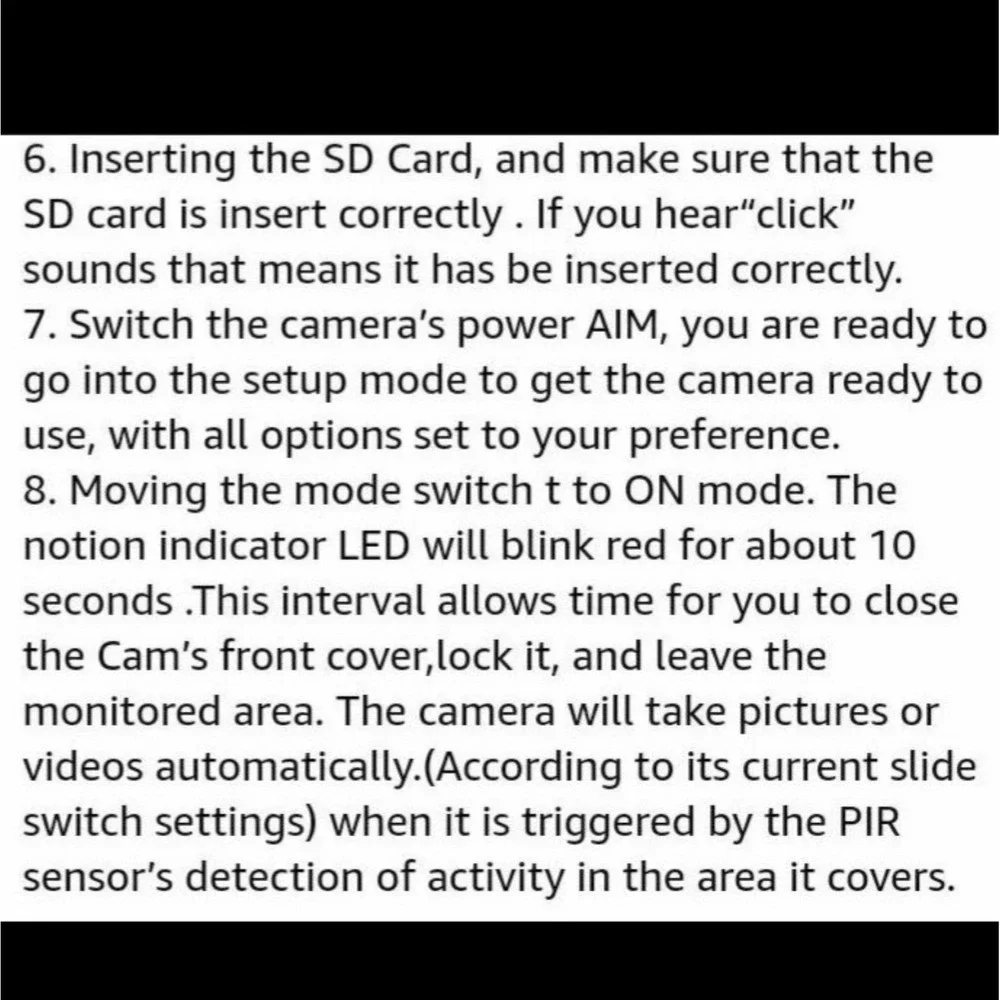 Trail Camera